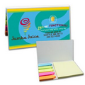 Sticky Notes w/ Flags - 6 Pads (50 Sheet Pad)